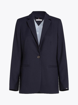 nahlad Tommy Hilfiger dámske tmavo modré sako