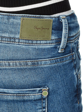 nahlad Pepe Jeans dámské modré džíny Vera
