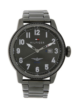 nahlad Tommy Hilfiger pánske šedé hodinky