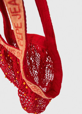 nahlad Pepe Jeans červená SIREN BAG KABELKA
