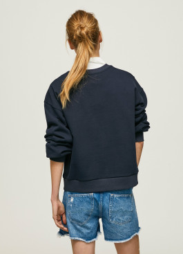 nahlad Pepe Jeans dámska modrá mikina WY LLILE