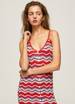 nahlad Pepe Jeans úpletové FRIDA šaty