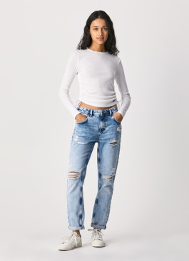 nahlad Pepe Jeans VIOLET nohavice