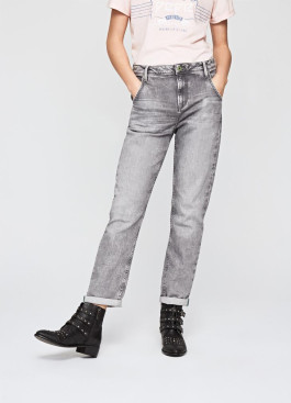 nahlad Pepe Jeans dámske sivé džínsy Hanze