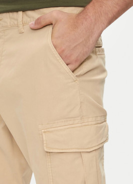 nahlad Tommy Jeans pánske béžové nohavice