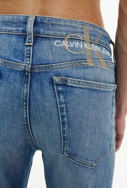 nahlad Calvin Klein pánske modré džínsy