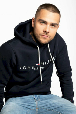 nahlad Tommy Hilfiger pánska tmavomodrá mikina