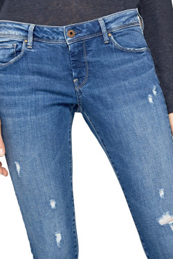 nahlad Pepe jeans dámske modré džínsy Cher