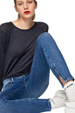 nahlad Pepe jeans dámske modré džínsy Cher