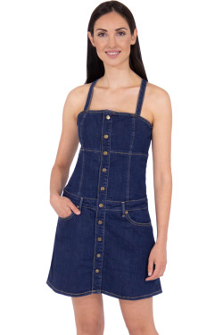 nahlad Pepe Jeans dámské džínové šaty Flame