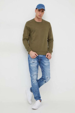 nahlad Pepe Jeans pánska khaki mikina JOE