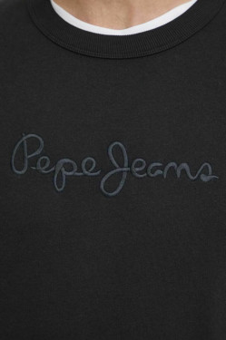 nahlad Pepe Jeans pánska čierna mikina JOE