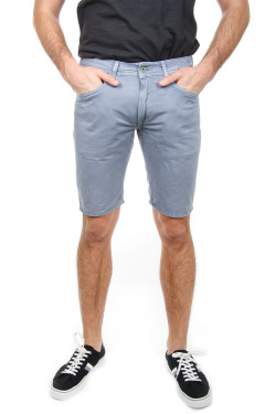 nahlad Pepe Jeans pánske svetlošedé šortky Stanley