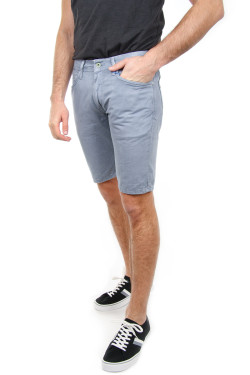 nahlad Pepe Jeans pánske svetlošedé šortky Stanley
