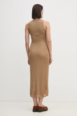 nahlad Tommy Hilfiger dámske hnedé šaty