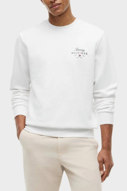 nahlad Tommy Hilfiger pánska biela mikina