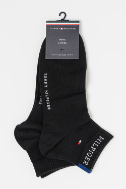 nahlad Tommy Hilfiger pánske čierne ponožky 2 pack