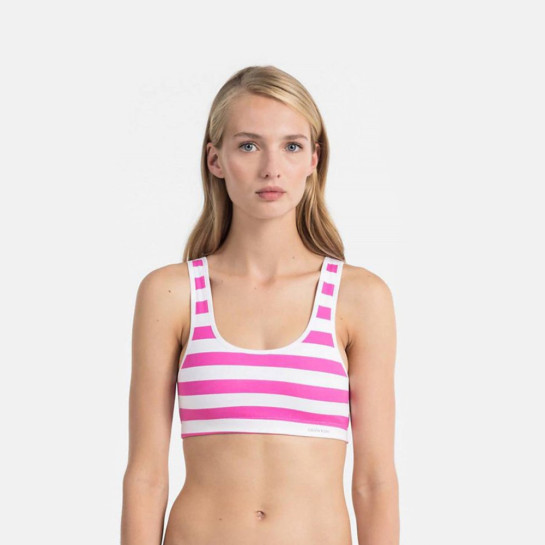 Calvin Klein dámska pruhovaná podprsenka
