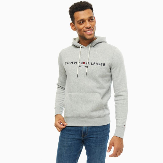 Tommy Hilfiger pánska sivá mikina Hoody