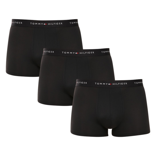 Tommy Hilfiger pánske čierne boxerky 3 pack