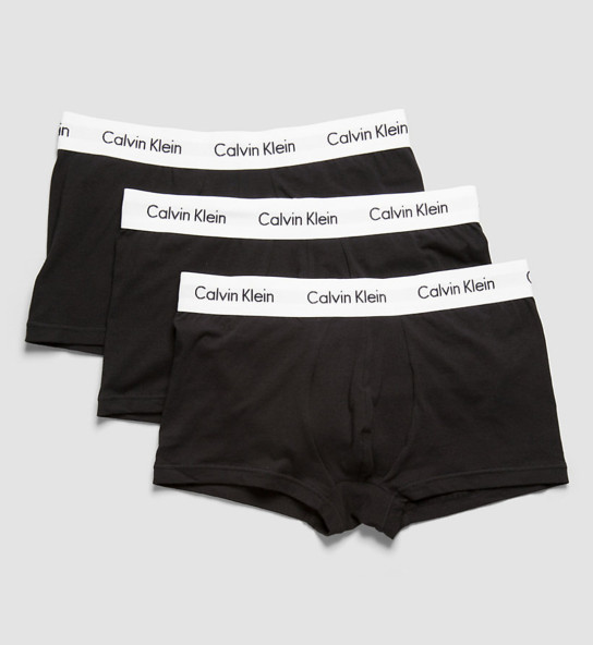 Calvin Klein sada pánskych čiernych boxeriek vo veľ. XS