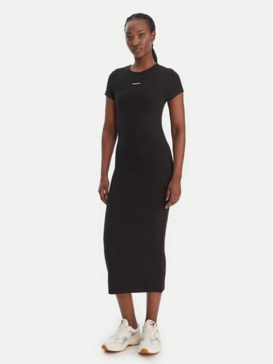 Tommy Jeans dámske čierne šaty