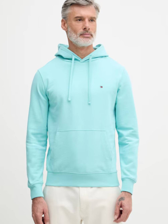 Tommy Hilfiger pánska tyrkysová mikina