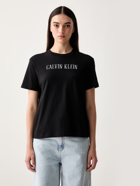 Calvin Klein dámske čierne tričko