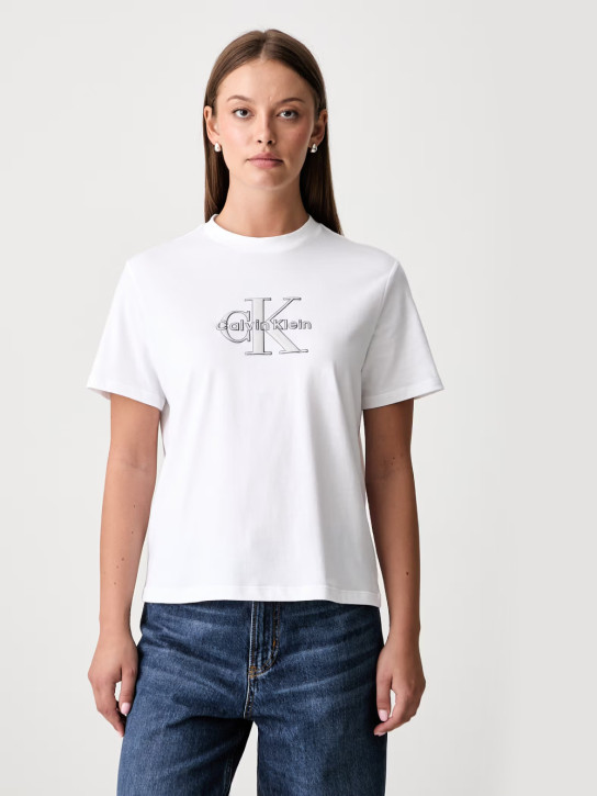 Calvin Klein dámske biele tričko