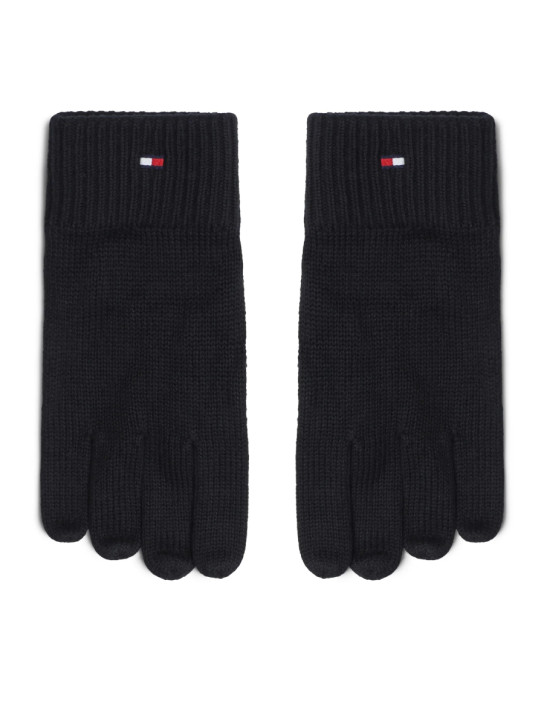 Tommy Hilfiger pánske čierne rukavice