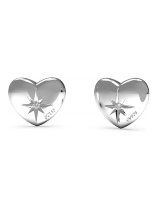 Guess dámske strieborné náušnice