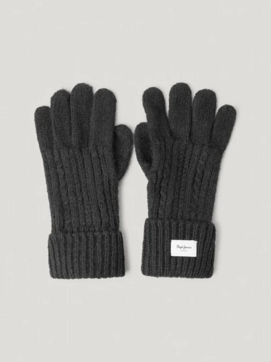 Pepe Jeans dámske čierne rukavice