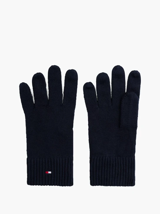 Tommy Hilfiger pánske tmavo modré rukavice