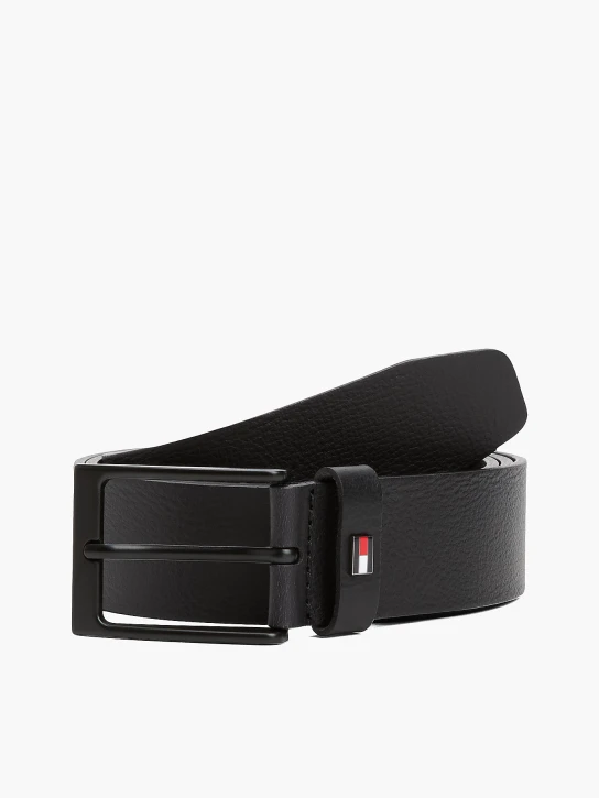 Tommy Hilfiger pánsky čierny opasok