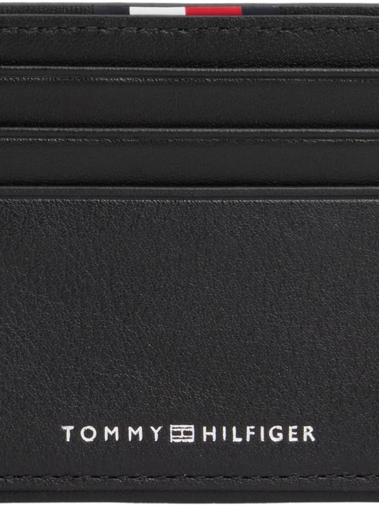 Tommy Hilfiger pánske čierne puzdro