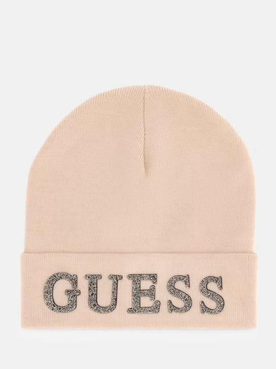 Guess dámska béžová čiapka