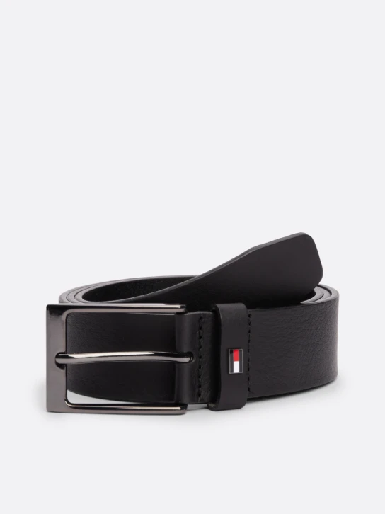 Tommy Hilfiger pánsky čierny opasok
