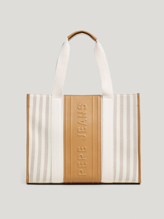 Pepe Jeans dámska béžová kabelka