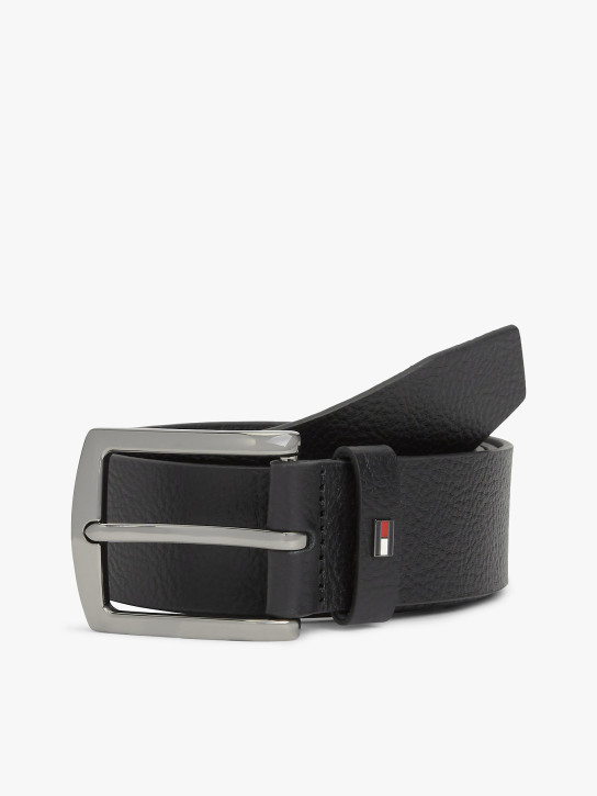 Tommy Hilfiger pánsky čierny opasok
