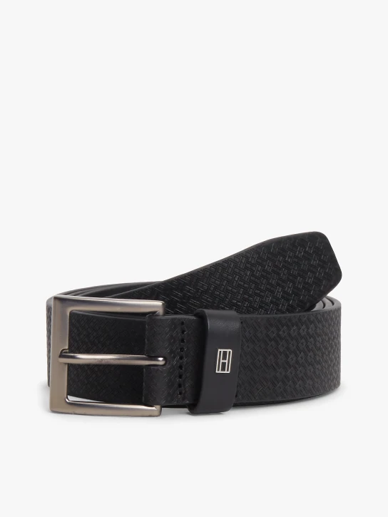 Tommy Hilfiger pánsky čierny opasok