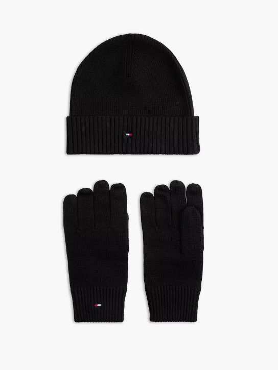 Tommy Hilfiger pánska darčeková sada čiapky a rukavice