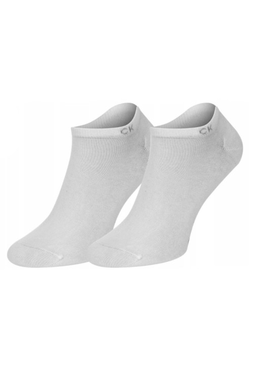 Calvin Klein pánske biele ponožky 2 pack