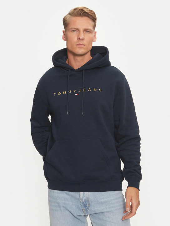 Tommy Jeans pánska tmavomodrá mikina