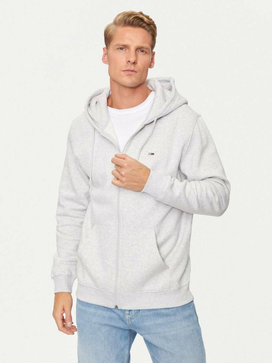 Tommy Jeans pánska šedá mikina
