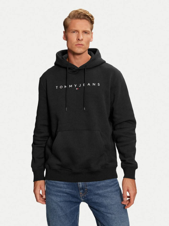 Tommy Jeans pánska čierna mikina