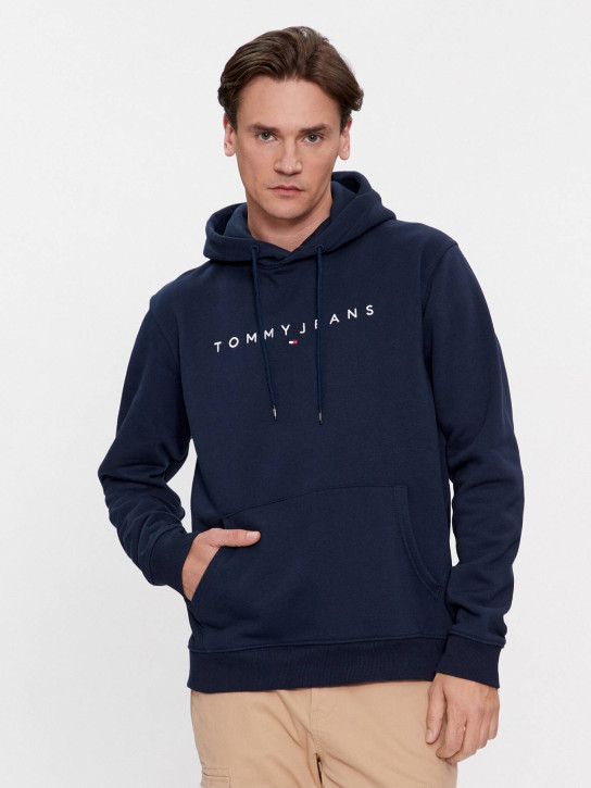 Tommy Jeans pánska modrá mikina