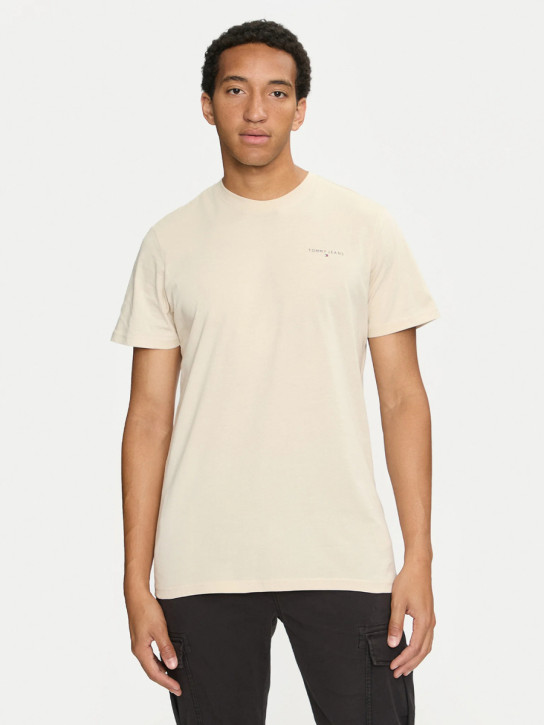 Tommy Jeans pánske biele tričko