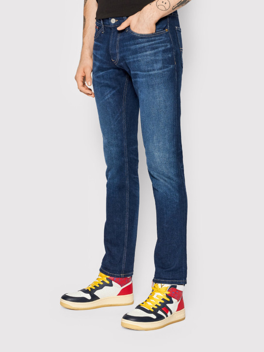 Tommy Jeans pánske modré džínsy