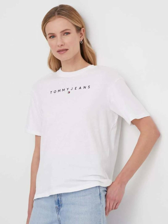 Tommy Jeans dámske biele tričko