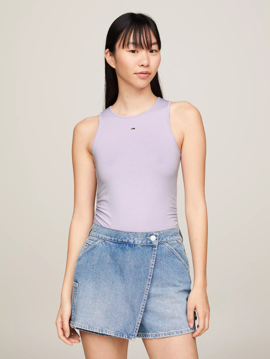 Tommy Jeans dámsky fialkový top